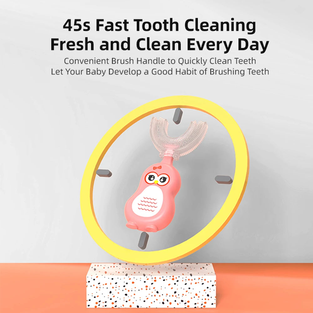 U-shape Soft Silicone Toothbrush