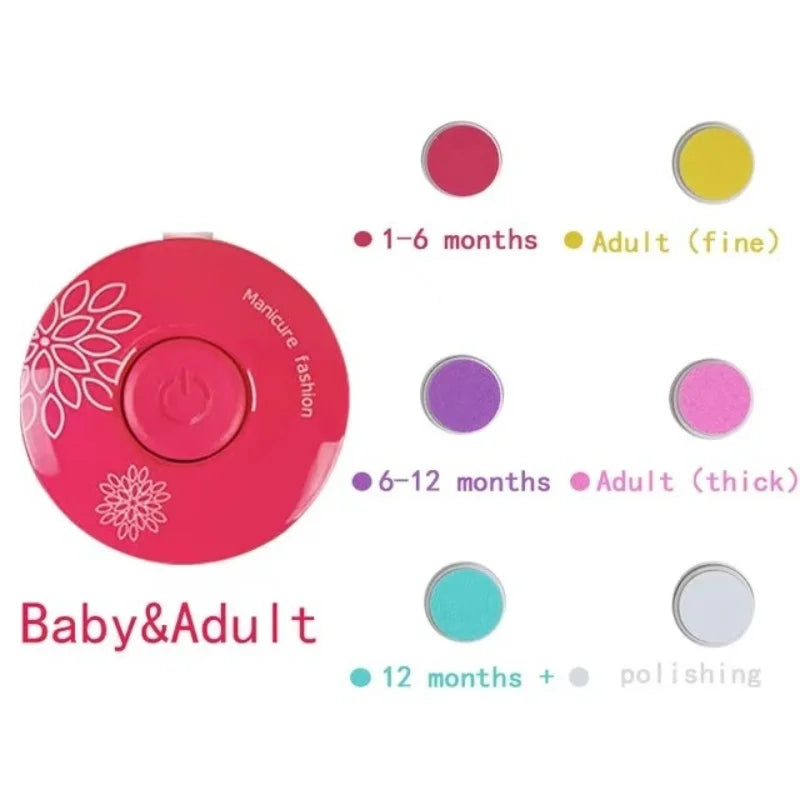 Electric Baby Nail Trimmer & Polisher