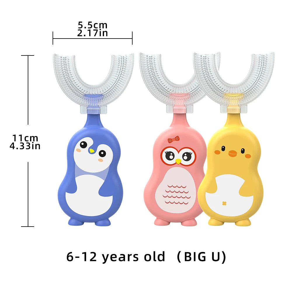 U-shape Soft Silicone Toothbrush