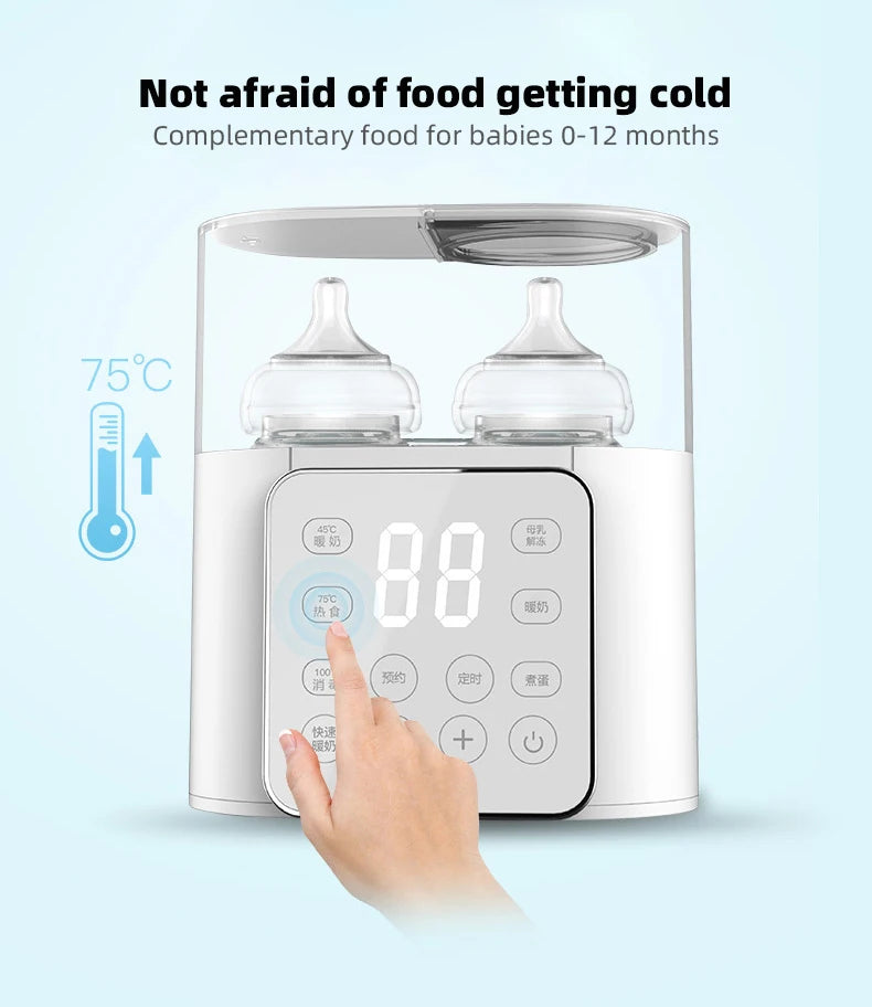5-in-1 Multifunction Baby Bottle Warmer & Sterilizer