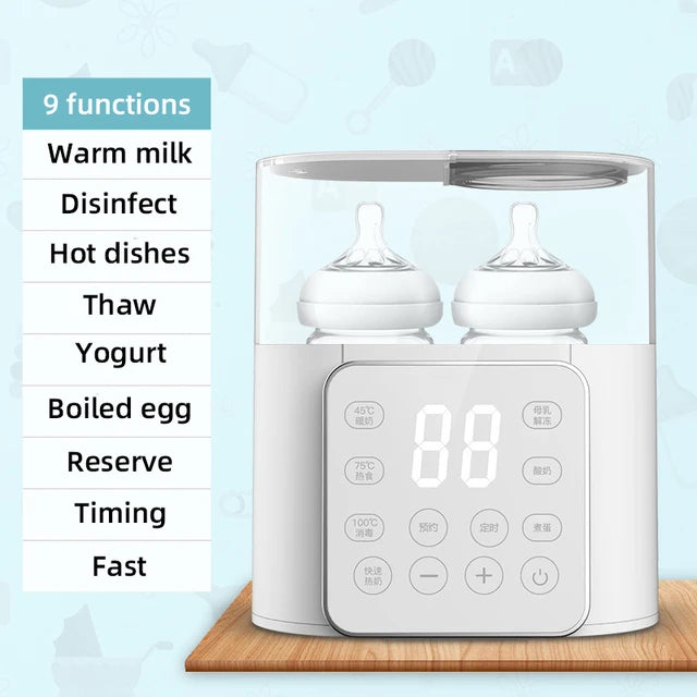5-in-1 Multifunction Baby Bottle Warmer & Sterilizer