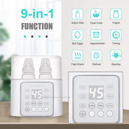 5-in-1 Multifunction Baby Bottle Warmer & Sterilizer