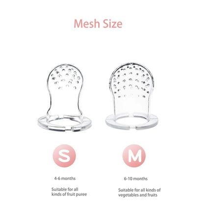 Baby Silicone Mesh Fruit & Vegetable Feeder Pacifier