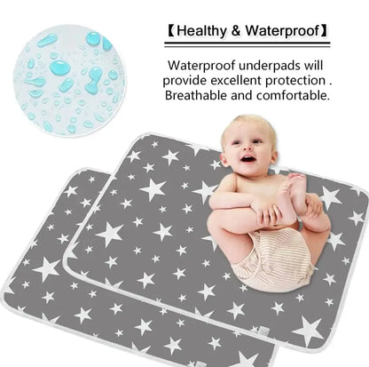 Waterproof & Reusable Baby Diaper Changing Pad