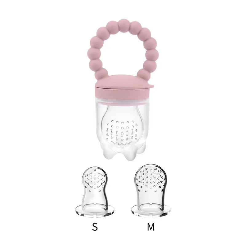 Baby Silicone Mesh Fruit & Vegetable Feeder Pacifier