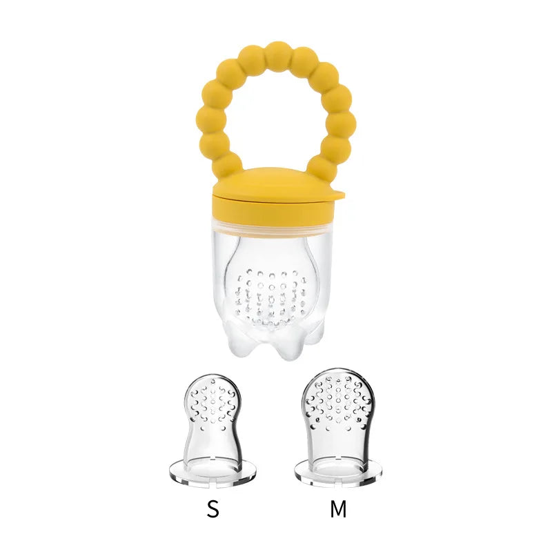 Baby Silicone Mesh Fruit & Vegetable Feeder Pacifier
