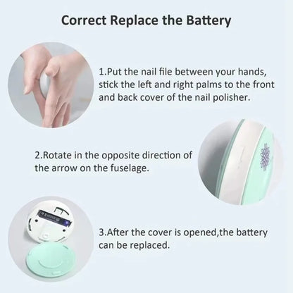 Electric Baby Nail Trimmer & Polisher