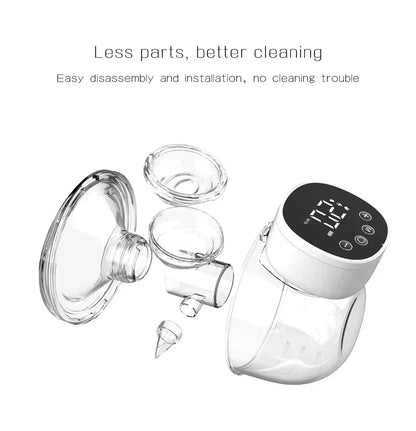Bilateral Hands-Free Wearable Electric Breast Pump