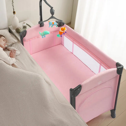 Folding Bedside Sleeper Baby Bassinets