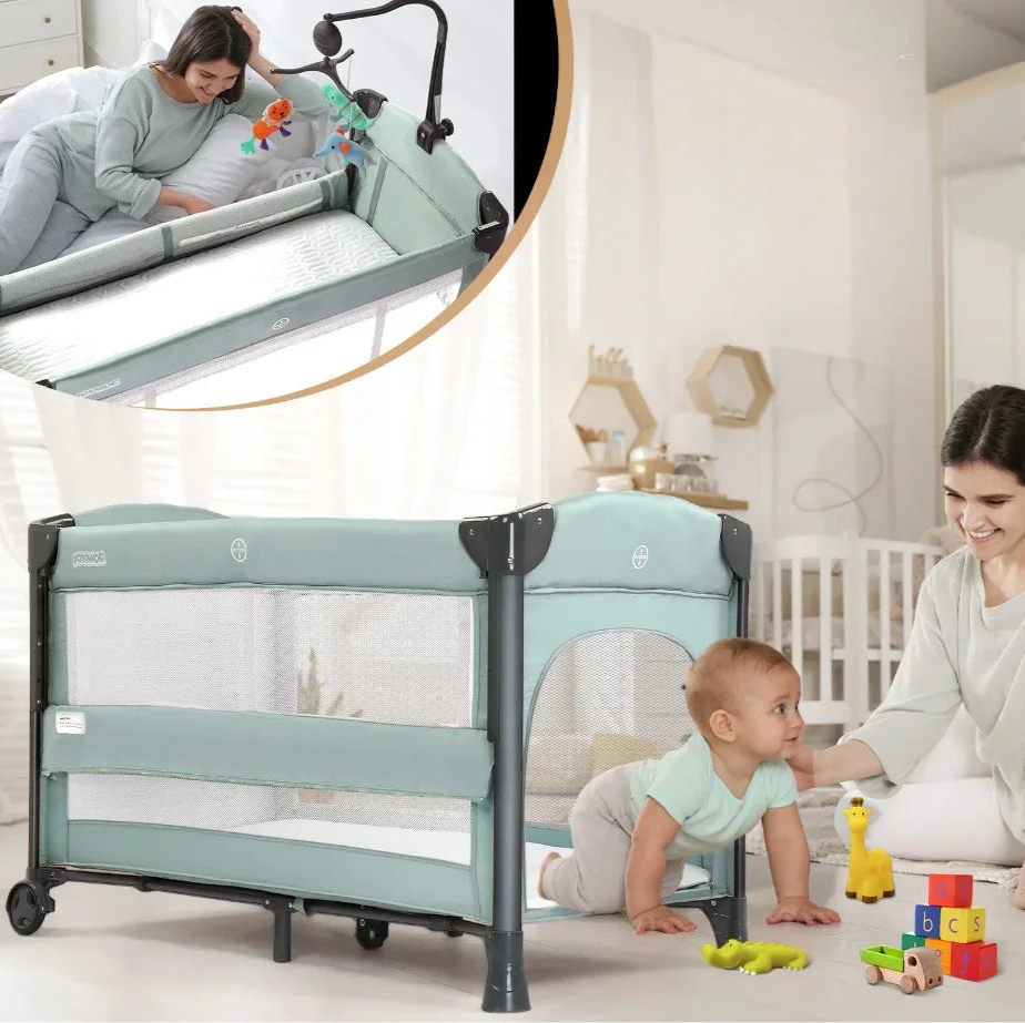 Folding Bedside Sleeper Baby Bassinets