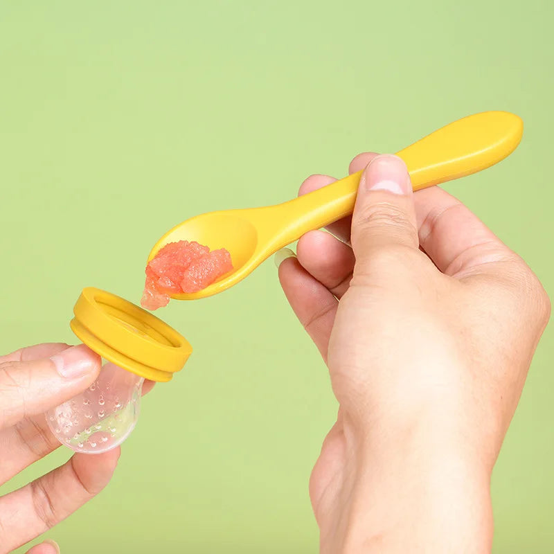 Baby Silicone Mesh Fruit & Vegetable Feeder Pacifier