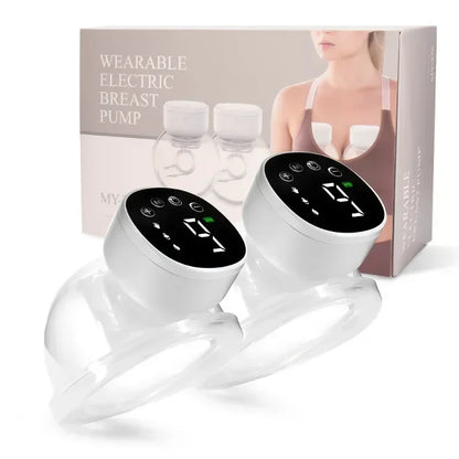 Bilateral Hands-Free Wearable Electric Breast Pump