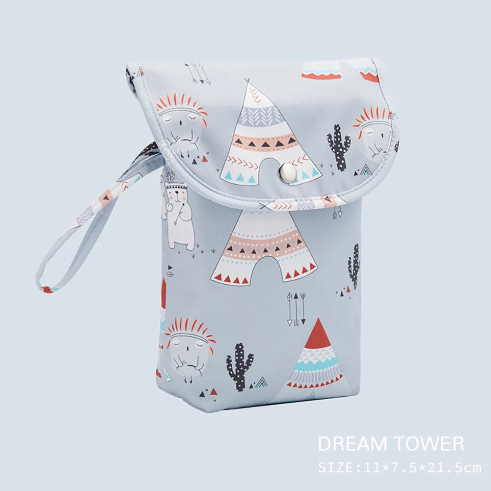 Reusable Waterproof Baby Diaper Wet Bag