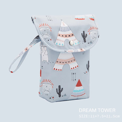 Reusable Waterproof Baby Diaper Wet Bag