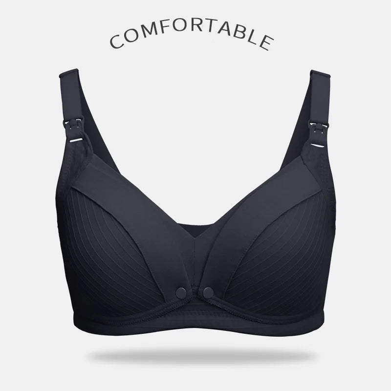 Cotton Wire-Free Maternity Nursing Bra