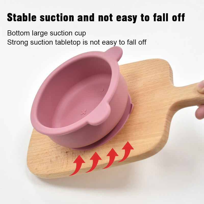 9PCS BPA-Free Silicone Baby Feeding Set