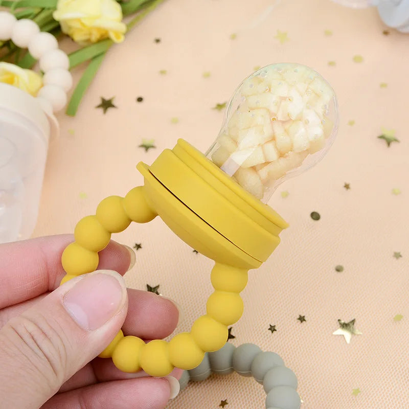 Baby Silicone Mesh Fruit & Vegetable Feeder Pacifier